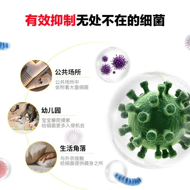威露士 300ml 泡沫抑菌洗手液健康呵护高清大图