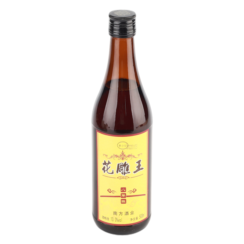 六瓶 苏州黄酒花雕王梦沙仙八年陈黄酒 江南老酒高清大图
