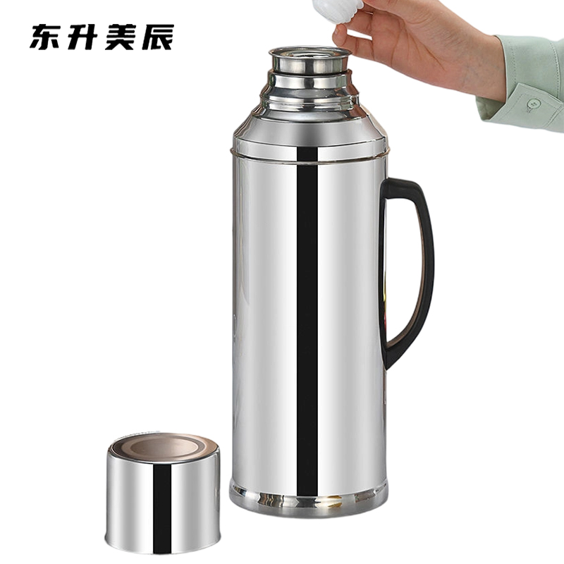东升美辰 不锈钢平口暖瓶2L DS-CJ102 个高清大图
