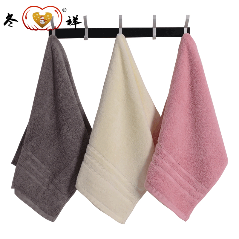 冬祥纯棉洁面毛巾34*72±2CM一条高清大图