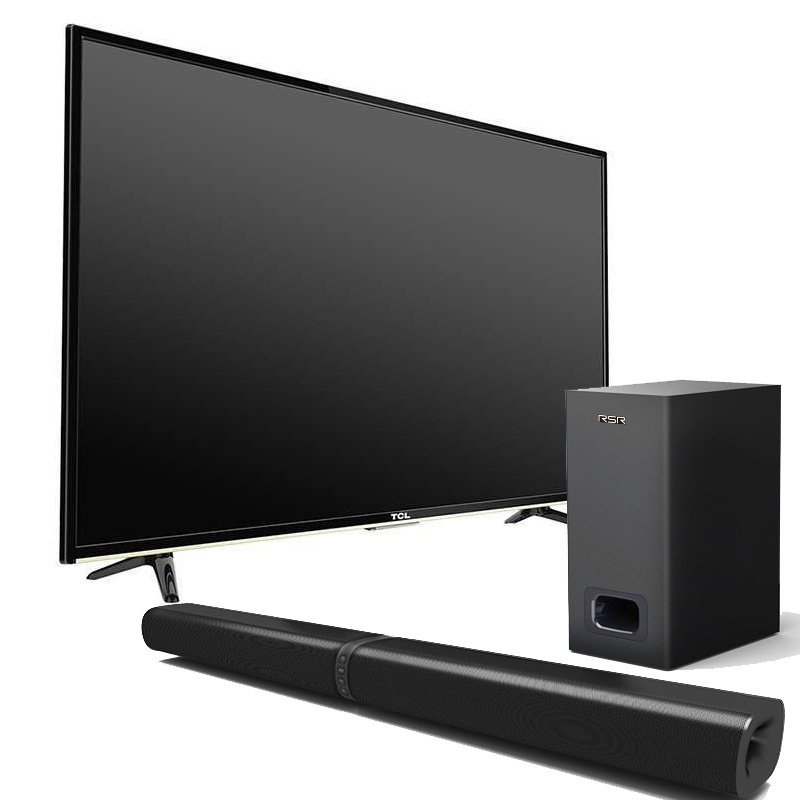 电视音响组合套餐tcl电视d55a710rsr音乐双节棍tb285sw可拆分式蓝牙