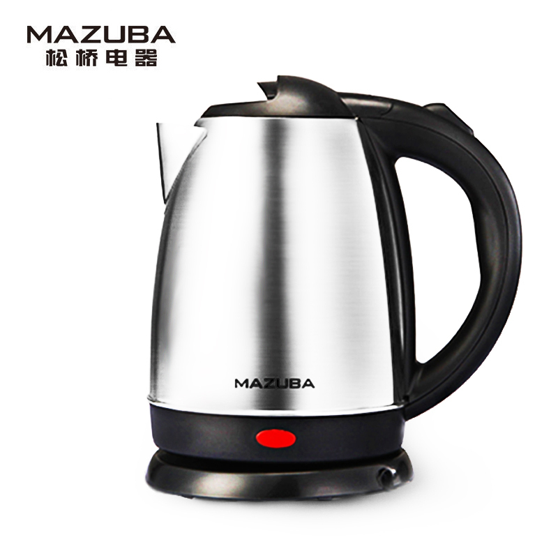 松桥（MAZUBA）电水壶MK-MS1701F 食品级内胆1.7L 大容量 快速煮水 烧水壶 电热水壶