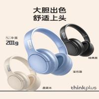 联想 thinkplus头戴式蓝牙耳机 TH20 蓝色