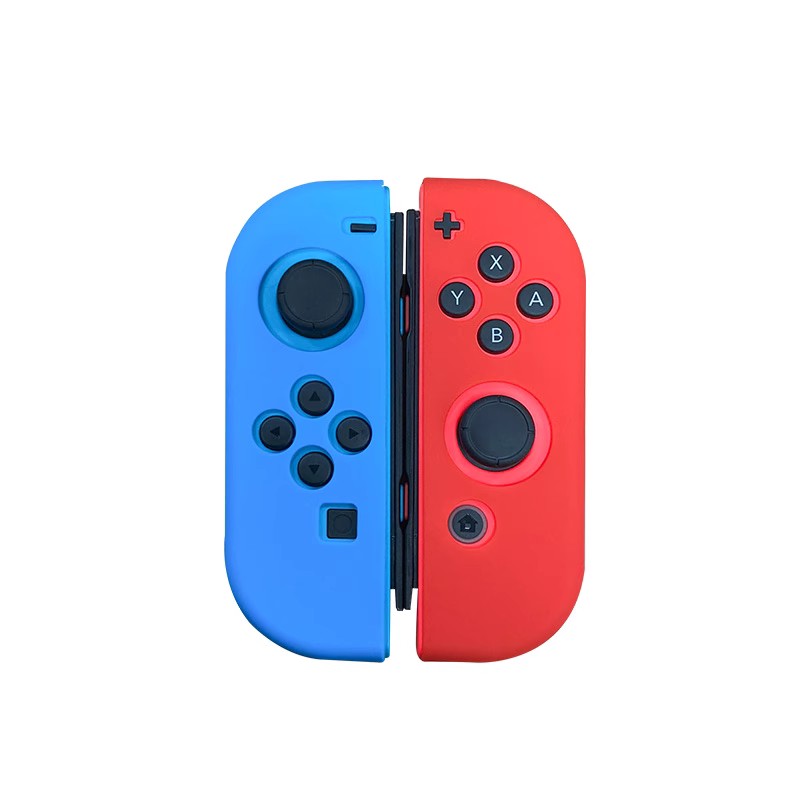 鑫喆适用于任天堂joycon手柄硅胶套switch左右手柄保护套硅胶软套NS游戏手柄保护壳胶套手把摇杆帽配件高清大图