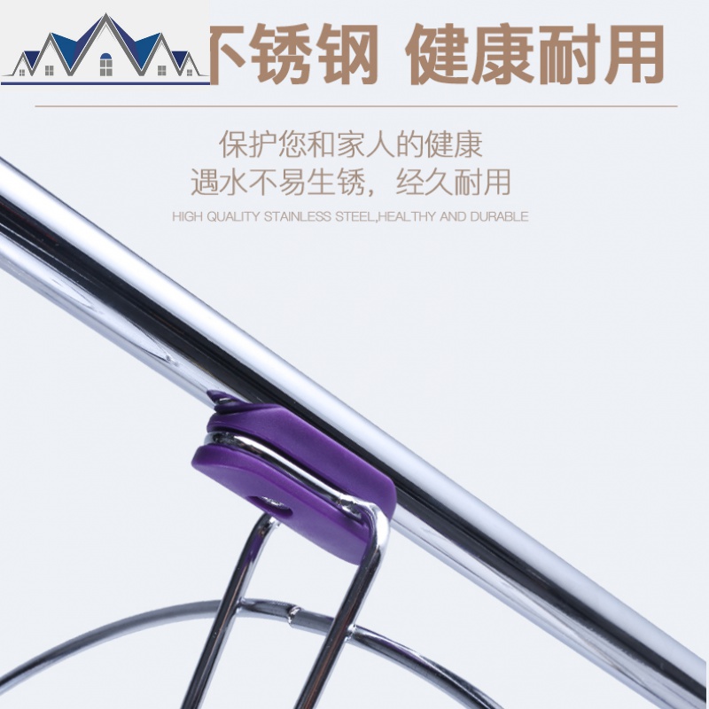 不锈钢厨房置物架落地多层三角收纳锅架转角架家用微波炉放锅架子 三维工匠高清大图