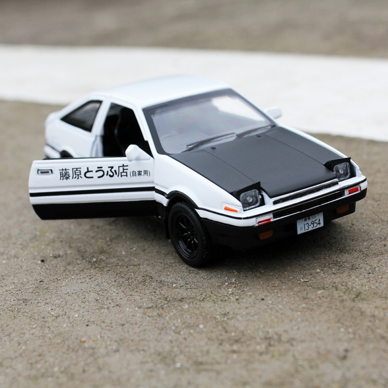 汽车摆件AE86仿真车模型车载摆件车内装饰品组合套装创意合金车