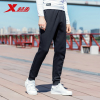 特步男运动裤正品2018秋新款收口跑步裤针织休闲长裤882329639285