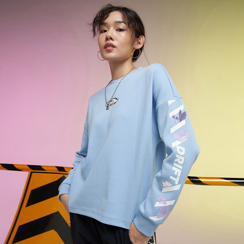 361运动卫衣女款休闲舒适时尚百搭女卫衣