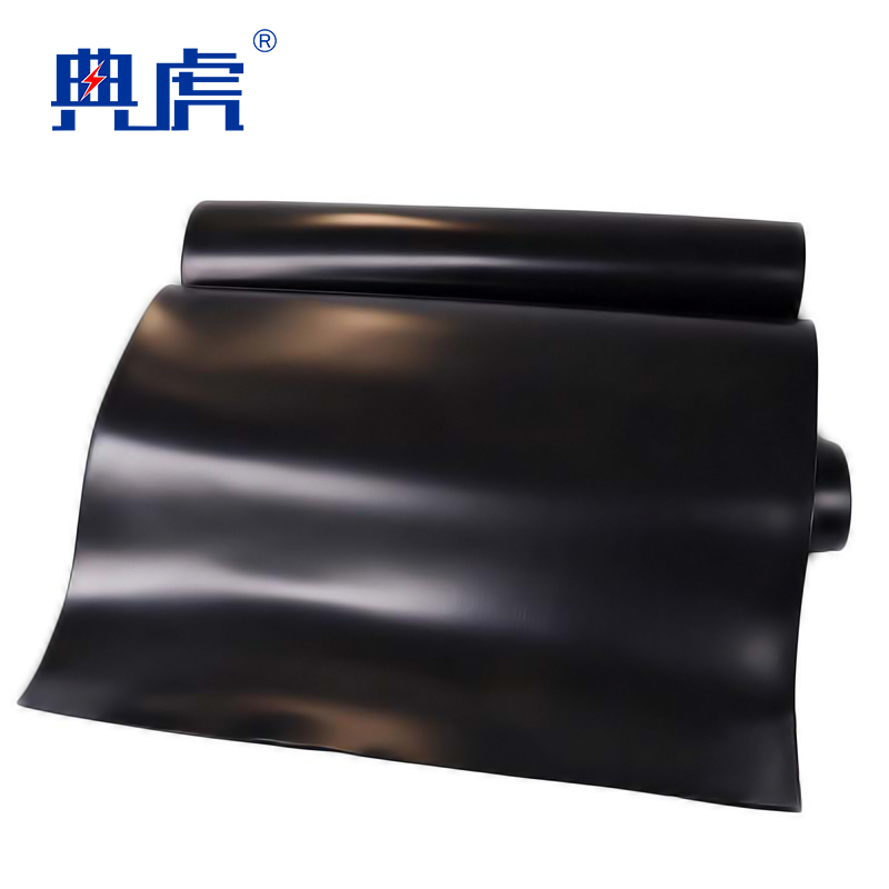 典虎 绝缘地垫 黑色8mm*1m*1m 25kv 块高清大图