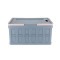 乐扣乐扣(LOCK&LOCK) 家用品多功能折叠收纳箱灰色40L INP1090GRYFU 灰色-单位:个