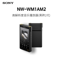 索尼(SONY) NW-WM1AM2(128GB) 高解析度音乐播放器 MP3 黑砖二代 黑色