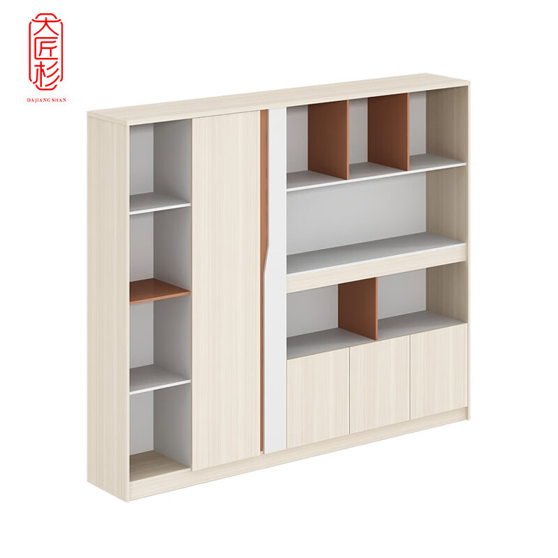 大匠杉 文件柜资料柜展示柜 DWJG12624高清大图