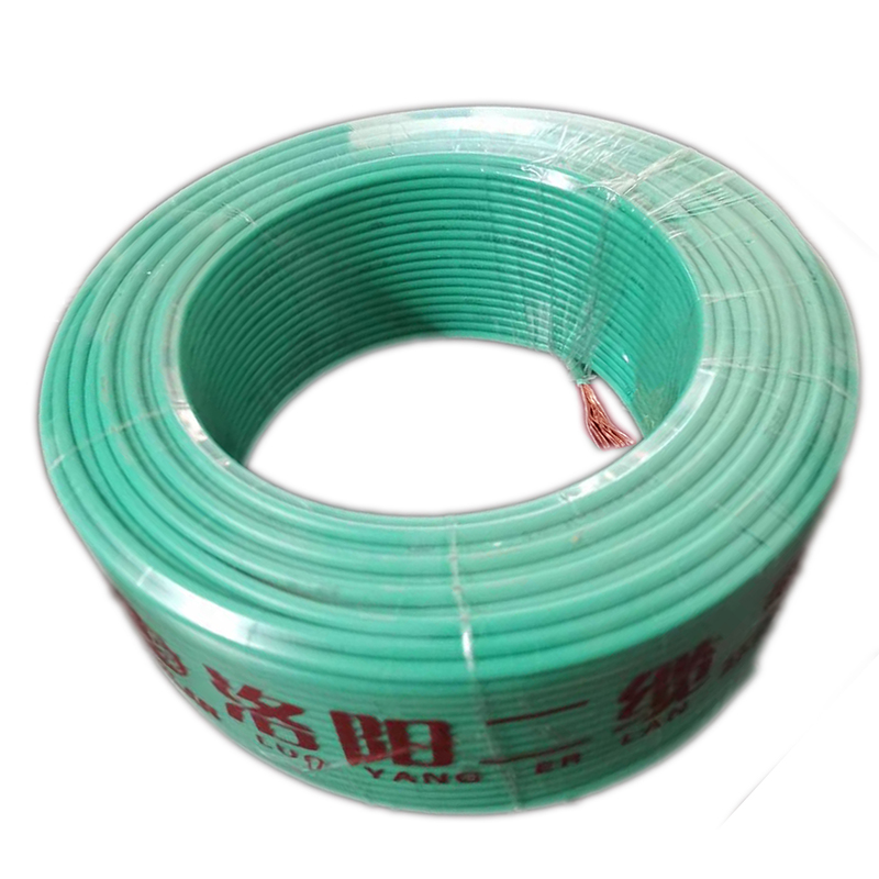 洛二缆阻燃铜塑多股线(100米)ZC-BVR/盘(ZC-BVR4)高清大图