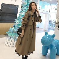 今年行风衣2021新款春装坠感中长款外套女过膝气质范英伦风