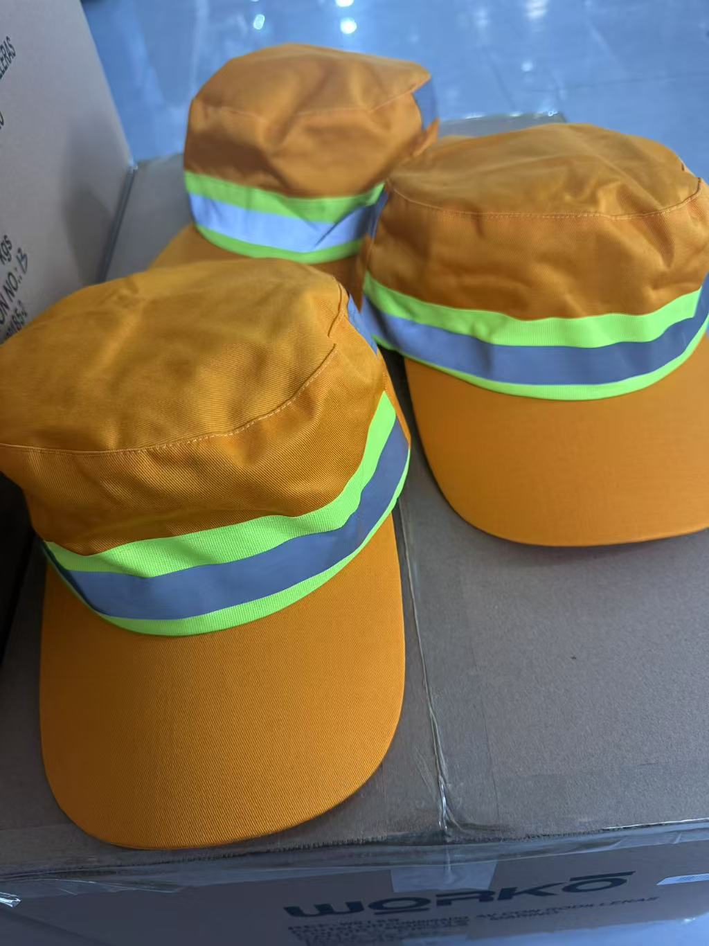 路安保工作帽可定制均码顶高清大图