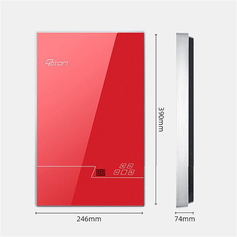 欧普顿(opton) F3B-Z85A 即热式电热水器小型家用电热水器淋浴卫生间出租房免储水热水器即开即热无需等待