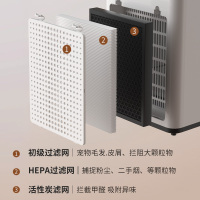 苏宁宜品负离子空气净化器除甲醛家用房间除烟味灰尘负离子净化机-旗舰款