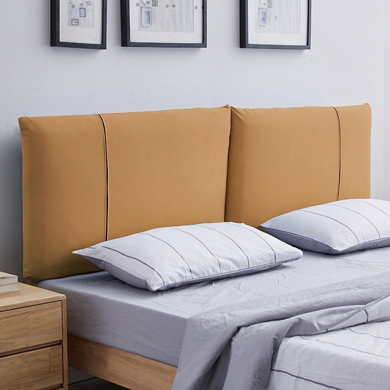 家柏饰corated免洗科技布床头靠垫软包双靠背贴墙自粘榻榻米靠枕现代