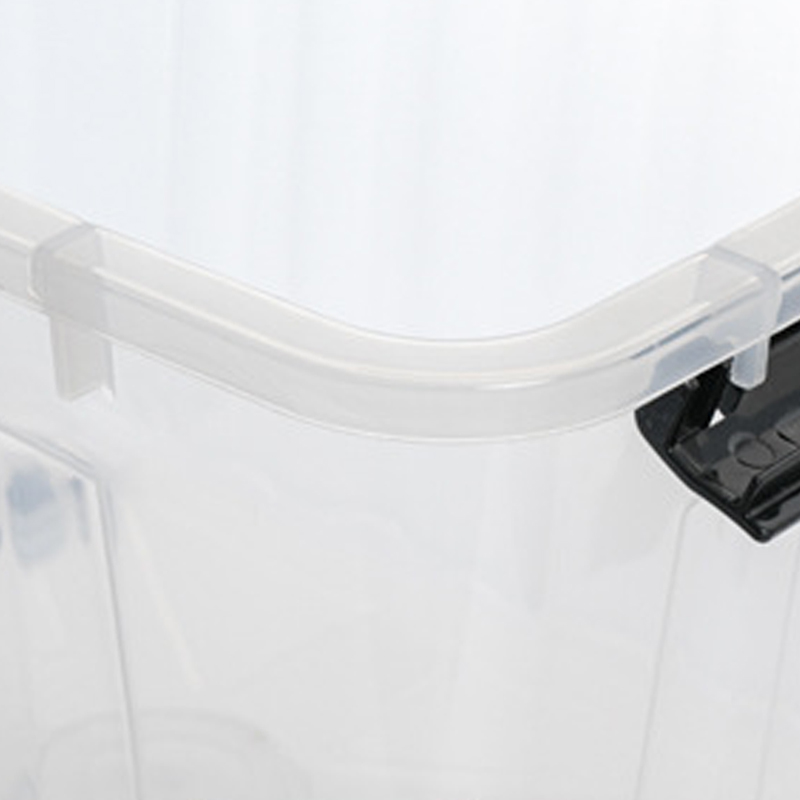 苏识 SS-24透明 38*28*22cm 塑料收纳箱 (计价单位:个)透明高清大图