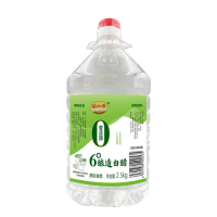 厨小侠6°酿造白醋2.5kg/5斤食醋炒菜烹调 凉拌 蘸料醋腌制泡菜清洁