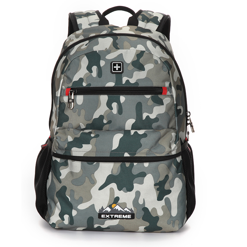 SUISSEWIN瑞士军刀休闲潮流迷彩时尚背包双肩包17808 浅迷彩