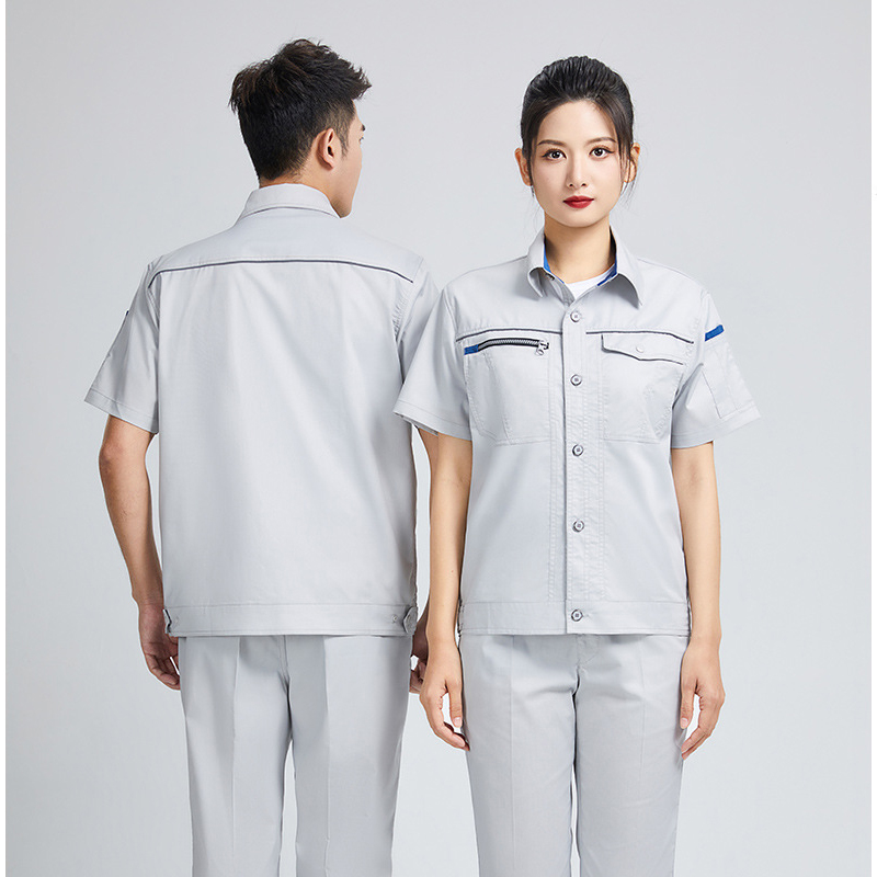 蒙企智品 短袖劳保服 套装HY2/套高清大图