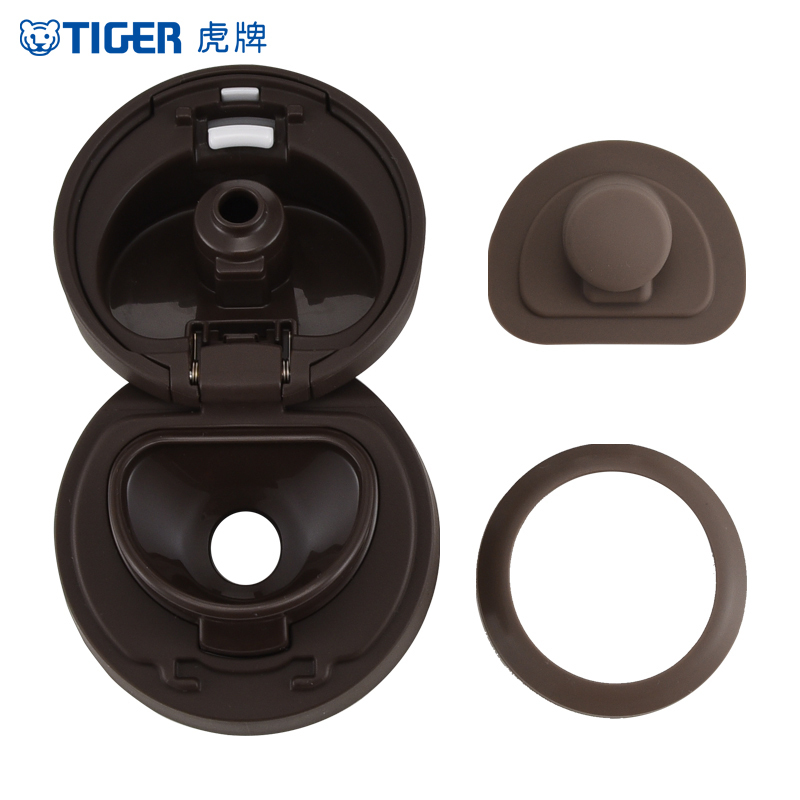虎牌(Tiger)保温杯原装进口超轻保冷杯304不锈钢单手易开自动落锁MJE-A036 360ML