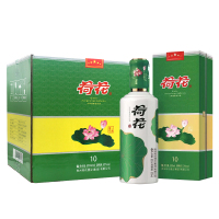 贵州荷花酒业国乡荷花酒 酱香型 53度 一品荷花 (10)500ml 单瓶盒装