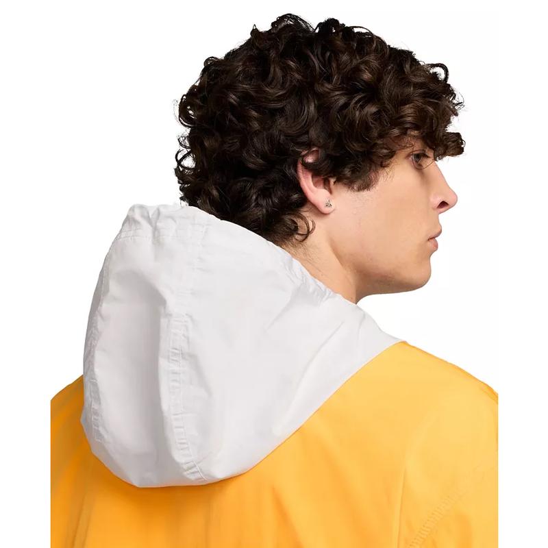 耐克(NIKE)男士运动夹克防风防水休闲宽松抽绳连帽夹克户外耐穿刺高清大图