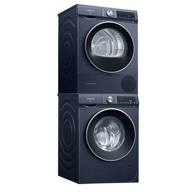 西门子(SIEMENS)洗烘套装 洗衣烘干机 WG52A1X10W+WQ55A2D10W 除渍菌螨高清大图
