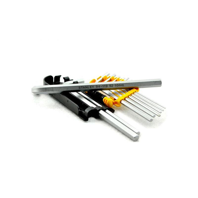 史丹利Stanley 9件套公制加长内六角扳手1.5-10mm&STMT94160-8-23
