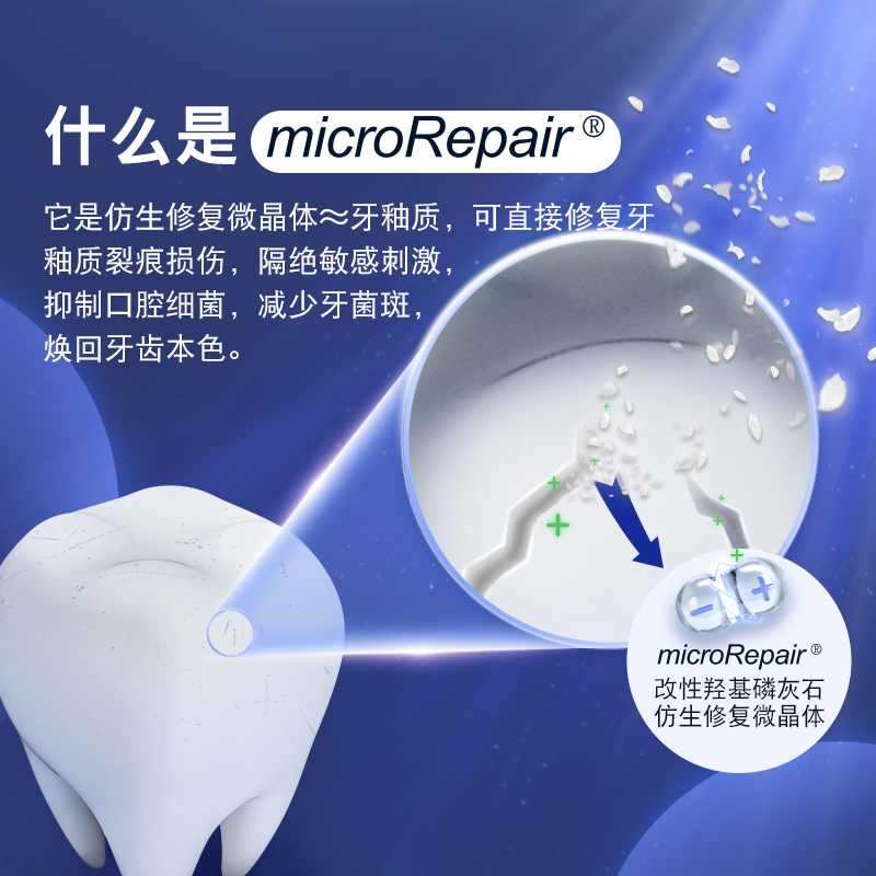 贝利达牙釉质修复抗敏牙膏(加强型+)15ml高清大图
