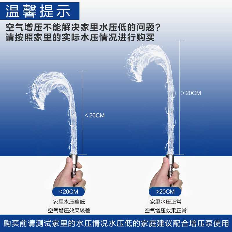 法恩莎(FAENZA) FE07L402 法恩莎淋浴花洒 家用冷热水淋浴器增压喷头方形花洒