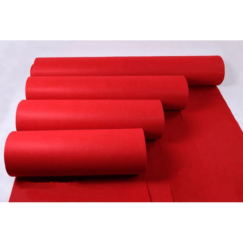 红地毯加厚一次性婚庆红地毯开业展会舞台地毯结婚满铺地毯红地垫报价