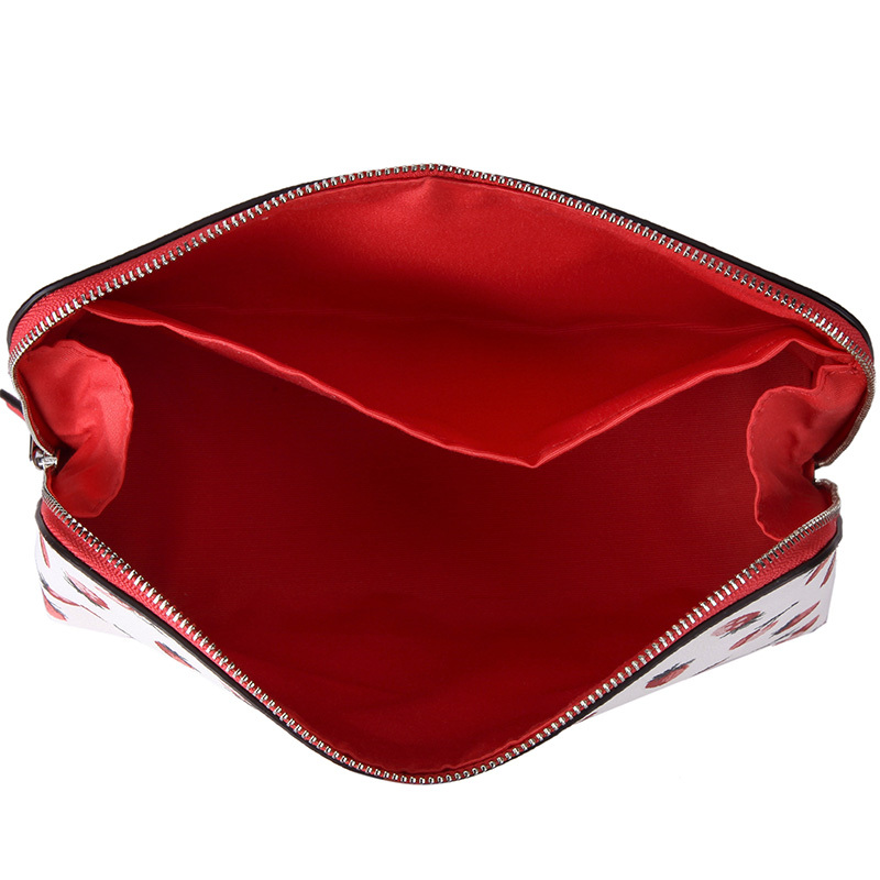 coach蔻驰奢侈品欧美时印花女手包水果系列化妆包f23680svcah