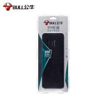 公牛(bull) 6孔3米 双USB抗电涌 接线板 H306U (单位:个)-