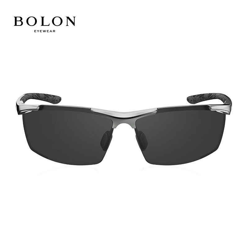BOLON暴龙眼镜男 简约户外开车墨镜偏光驾驶运动太阳镜BL9006 C12