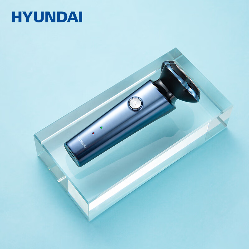 HYUNDAI男士电动三头浮动式剃须刀YS808普通装高清大图