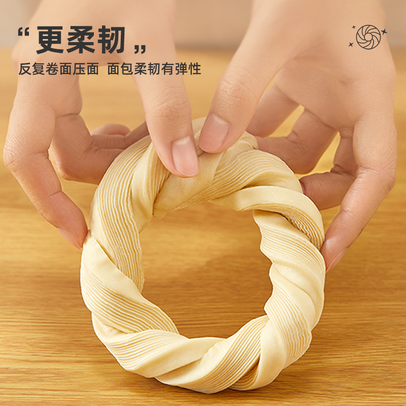 a1奶撕巧克力面包490g(7袋)手撕小面包吐司蛋糕糕点早餐休闲零食办公室下午茶 黄油味