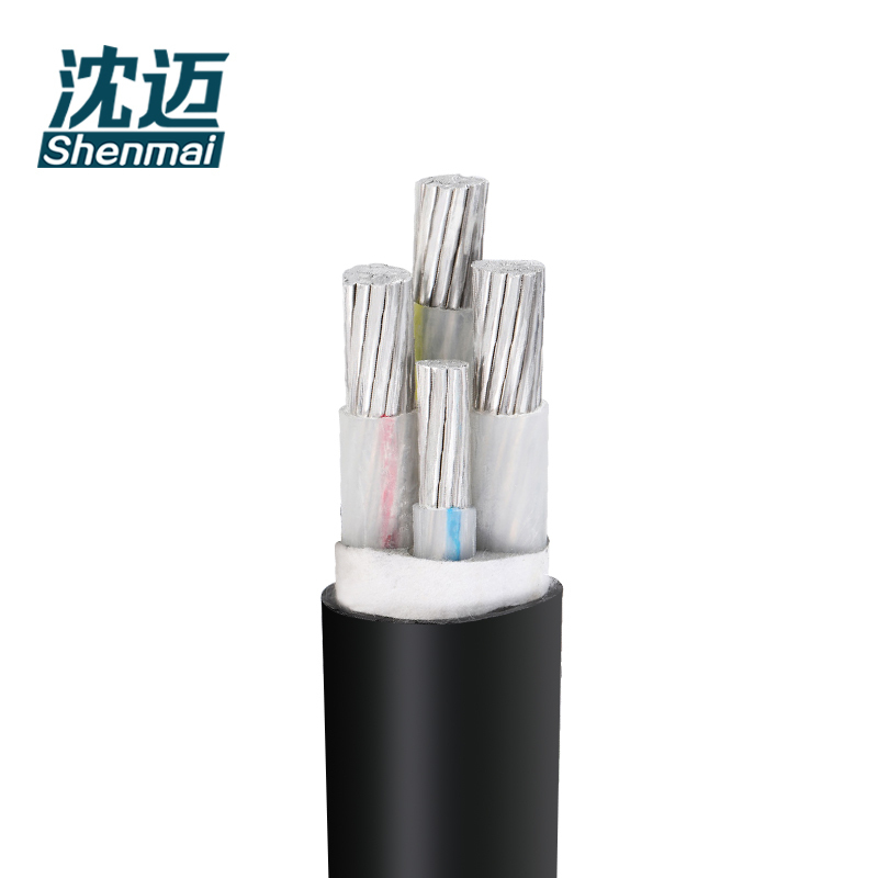沈迈 铝芯电缆 ZC-YJLV-0.6/1kv-3*120+1*70平方 /米高清大图