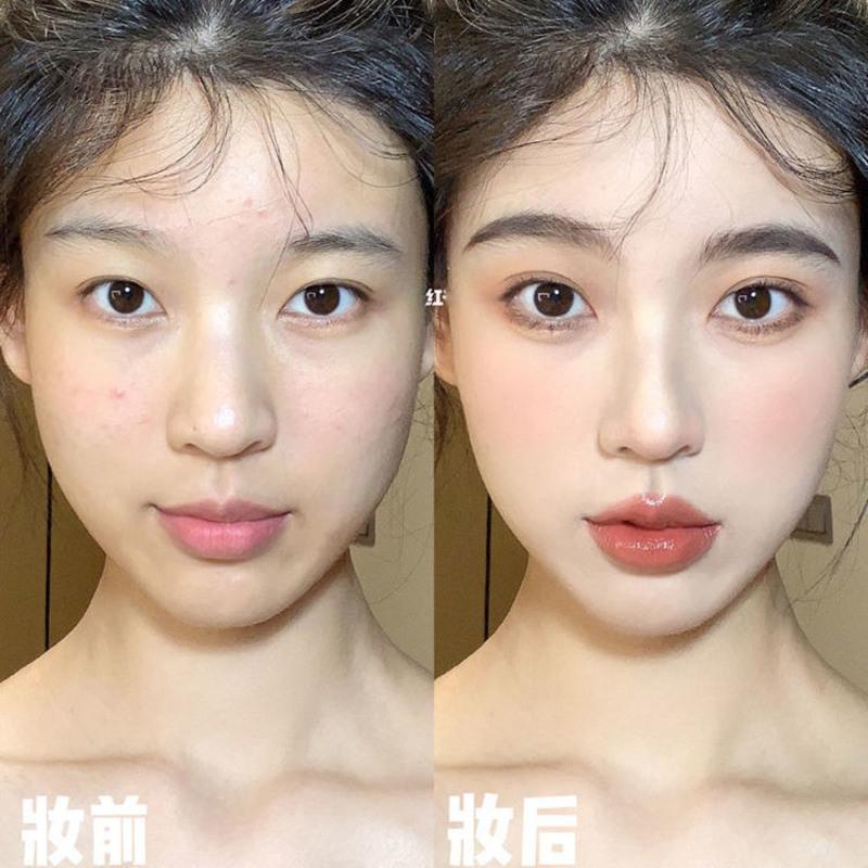 ZEESEA滋色轻薄水润粉底液女保湿遮瑕控油裸妆持久粉底膏bb霜 MW01象牙白(哑光遮瑕) 无赠品