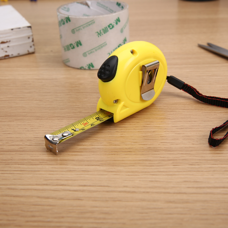 晨光mgaht99107自停顿钢卷尺3m测量尺卷尺尺子拉尺钢尺木工卷尺鲁班尺