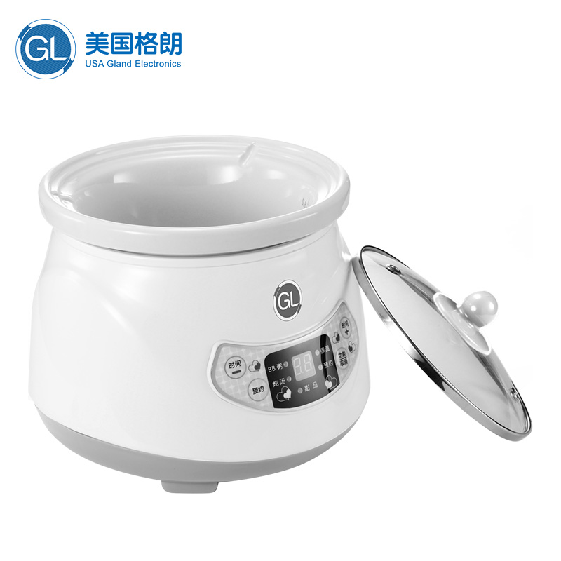 格朗bb煲婴儿电饭煲宝宝辅食锅全自动多功能电饭煲儿童煮粥锅 智能粥汤煲 GL YY-11高清大图