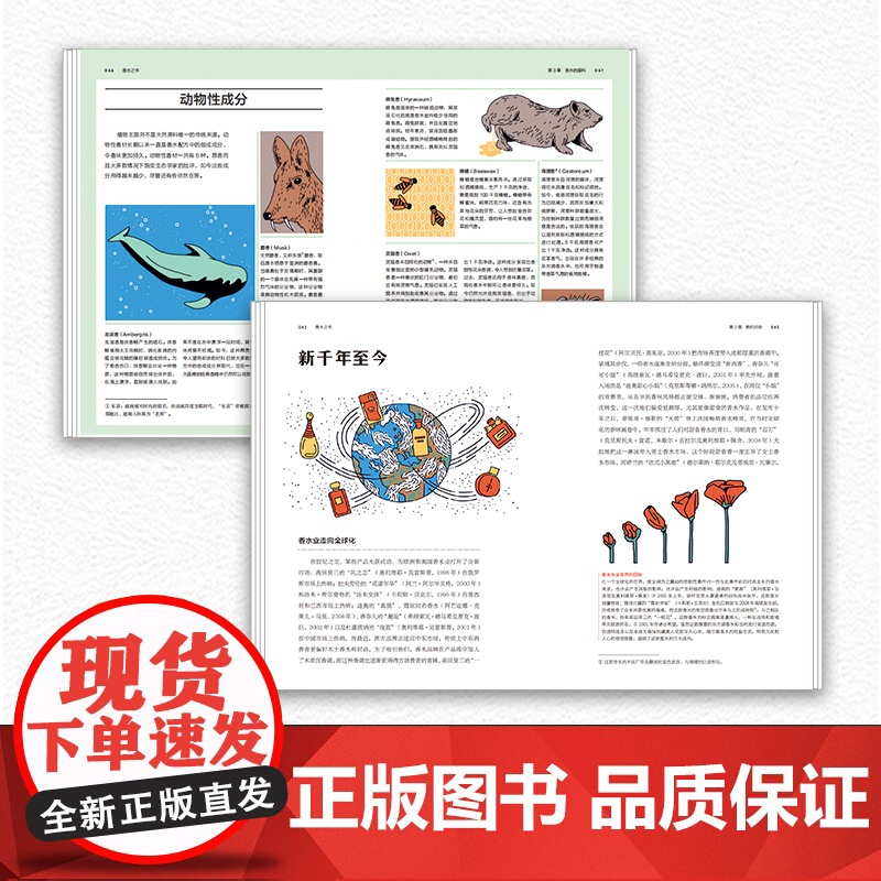 香水之书 爱马仕前专属调香师让-克劳德·艾列纳作序法国香水杂志NEZ编辑团队为你揭秘香 横跨商业、历史、化学、艺术 传记高清大图