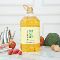 得乐康5L纯正米糠油稻米油食用油粮油大桶装植物油