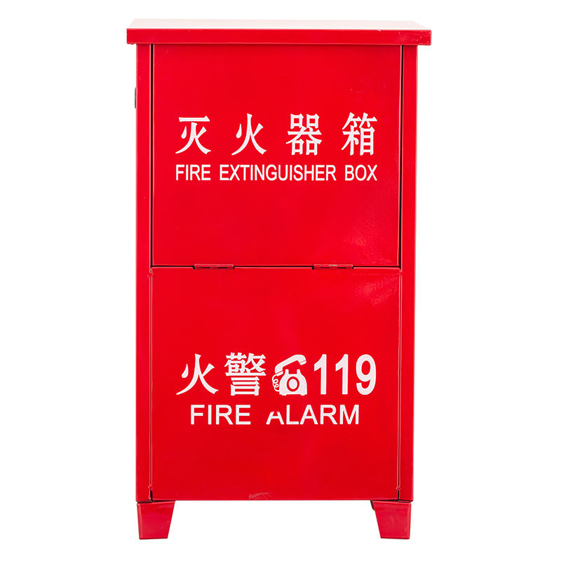 神龙 灭火器箱 消防箱 可放置2/3/4公斤干粉灭火器 2/3L水基型灭火器四具 内采使用
