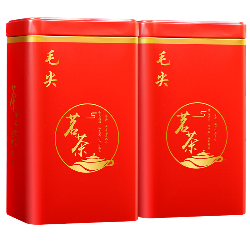 2025特级明前毛尖茶绿茶叶春茶正宗浓香型原产高山嫩芽茶罐装500g