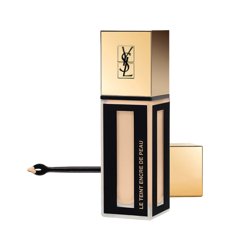 圣罗兰(YSL)明彩无瑕粉底液25ml BR20粉桃色 墨水粉底 持久 遮瑕