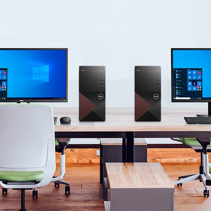 戴尔(DELL)成就3890 英特尔酷睿i3 商务办公家用娱乐台式机电脑定制 (i3-10105 8GB 1TB 集显 无光驱)单主机