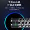 不掉烟灰电子抽烟器可充电防风打火机一体高科技吸烟套烟嘴过滤器 酷道-神秘黑(不带点烟器)
